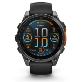 Đồng hồ thông minh Garmin Fenix 8 Màn Hình AMOLED 47mm Viền Thép 1