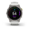 Đồng Hồ Thông Minh Garmin Epix Gen 2 Sapphire - White Titanium, Silicone Band - ảnh 6
