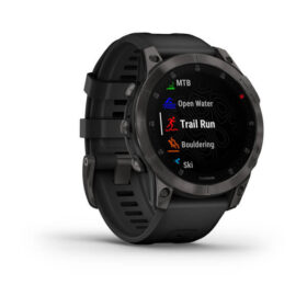 Đồng Hồ Thông Minh Garmin Epix Gen 2, Sapphire - Carbon Gray DLC Titanium Silicone Band 4
