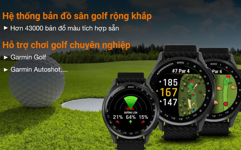 Làm Chủ Sân Golf Với 43,000+ Bản Đồ Toàn Cầu