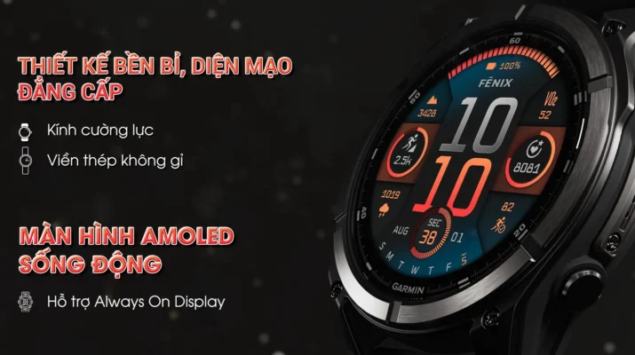 Màn Hình AMOLED 1.3 Inch - Sắc Nét Từng Chi Tiết
