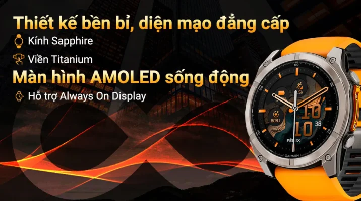 Màn Hình AMOLED 1.4 Inch - Không Gian Hiển Thị Tối Đa