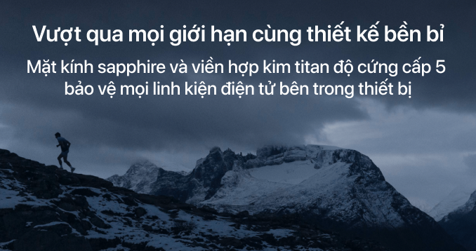 Thiết Kế Titanium + Sapphire - Bền Bỉ Như Flagship