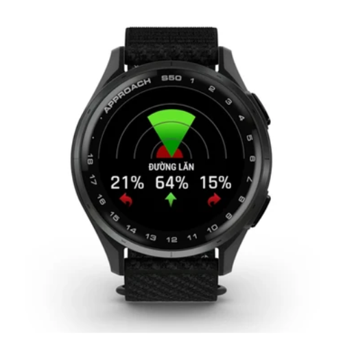 Đồng Hồ Thông Minh GPS Golf Approach S50 Dây Nylon - 43mm