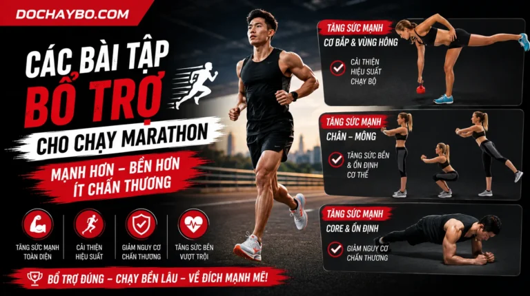 Các Bài Tập Bổ Trợ Cho Chạy Marathon: Mạnh Hơn, Bền Hơn, Ít Chấn Thương