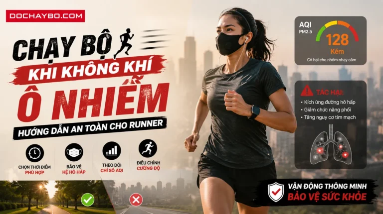 Chạy Bộ Khi Không Khí Ô Nhiễm: Hướng Dẫn An Toàn Cho Runner