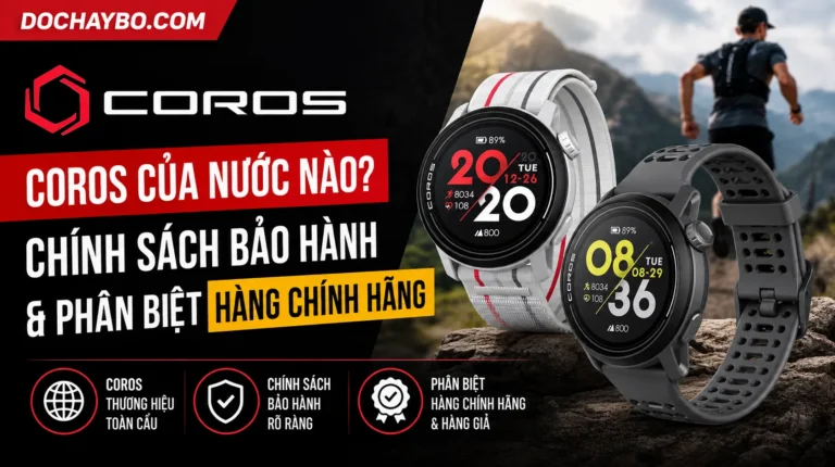 Đồng Hồ Chạy Bộ Coros Pace 3 Phù Hợp Với Ai? 5 Kiểu Runner Nên Chọn