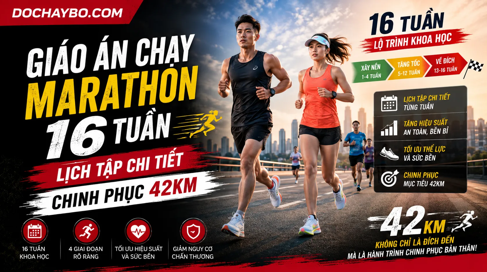Giáo Án Chạy Marathon 16 Tuần