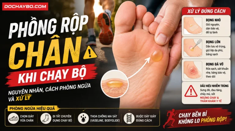 Phồng Rộp Chân Khi Chạy Bộ: Nguyên Nhân, Cách Phòng Ngừa Và Xử Lý