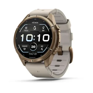 43 mm - Pro - Titan Vàng - Dây Đeo Da Màu Xương